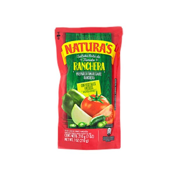 Salsa Tomate Naturas Ranchera 200g