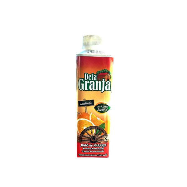 De la Granja Jugo Naranja 16.9 oz